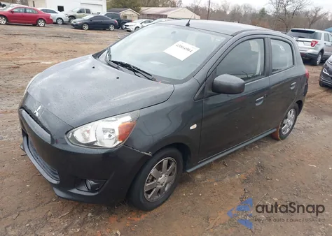 2014 Mitsubishi Mirage Es z USA, uszkodzony, nr VIN ML32A4HJ4EH015803